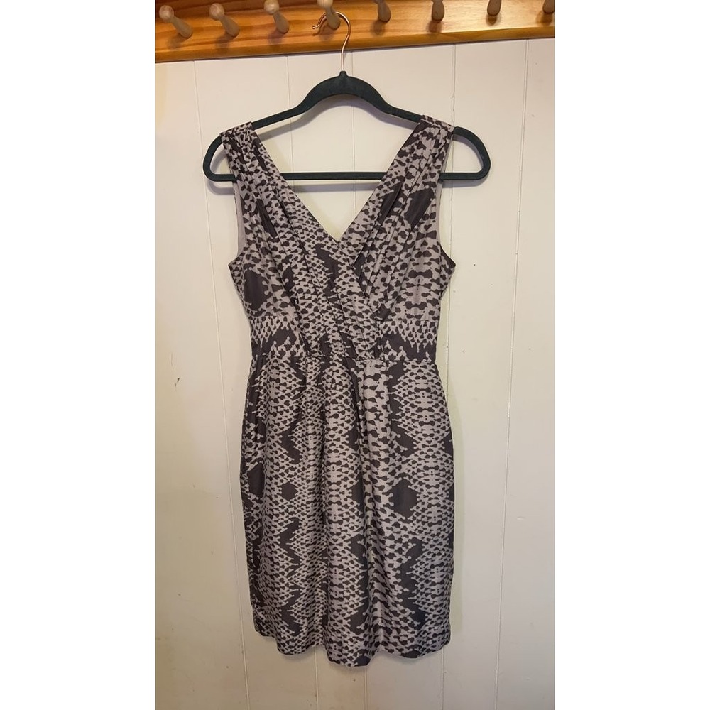Banana Republic Petite Sleeveless Patterned Dress